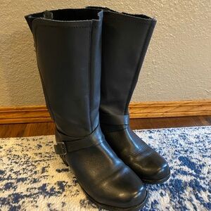 OluKai Black Women's Combat Boots